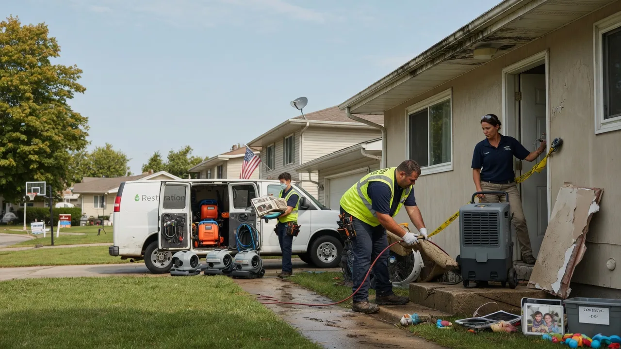 Water Damage Restoration in Farmersburg, IA near me